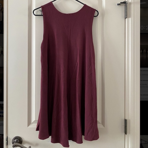 Brandy Melville Burgundy Dress - Picture 2 of 2